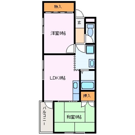 シャトルFXの物件間取画像